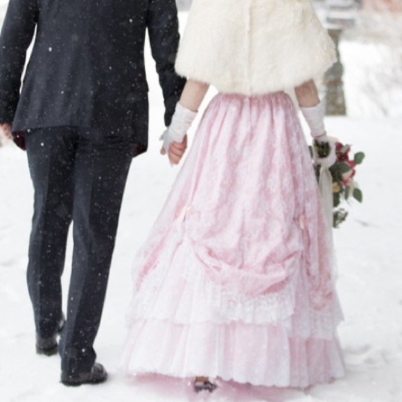 Extremely Rare! Vintage Blush pink ball gown - Picture 9 of 14